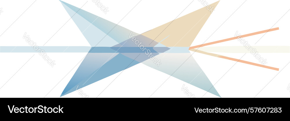 Dynamic abstract geometric burst lines design vector image