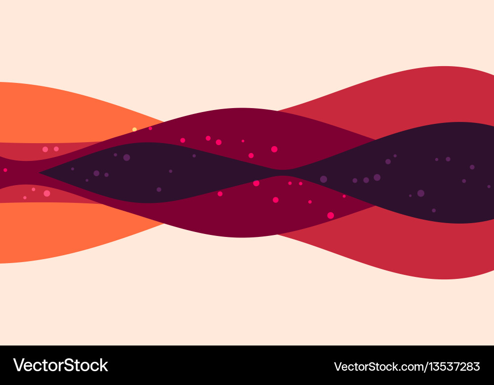 Dynamic Curve Background Vector Image
