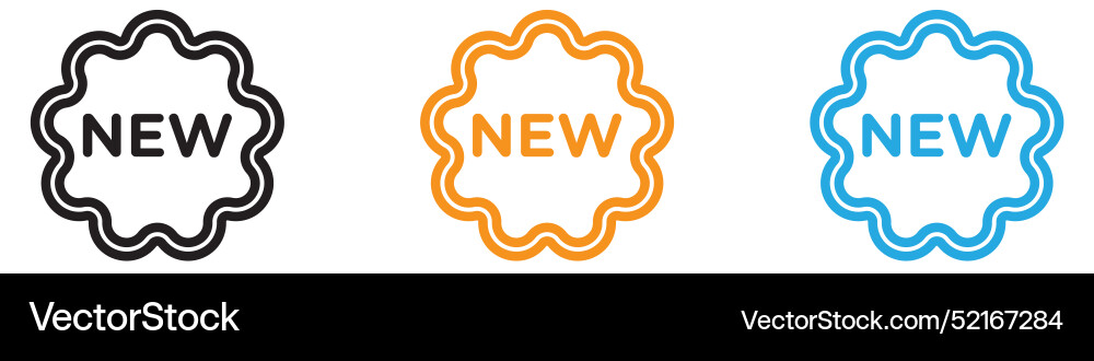 New symbol icon logo set collection for web app ui New symbol icon logo set collection for web app ui Vector Image