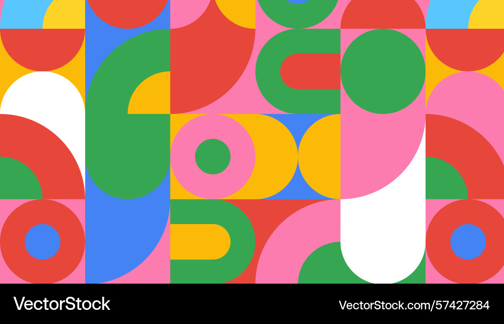Retro abstract color background Vector Image