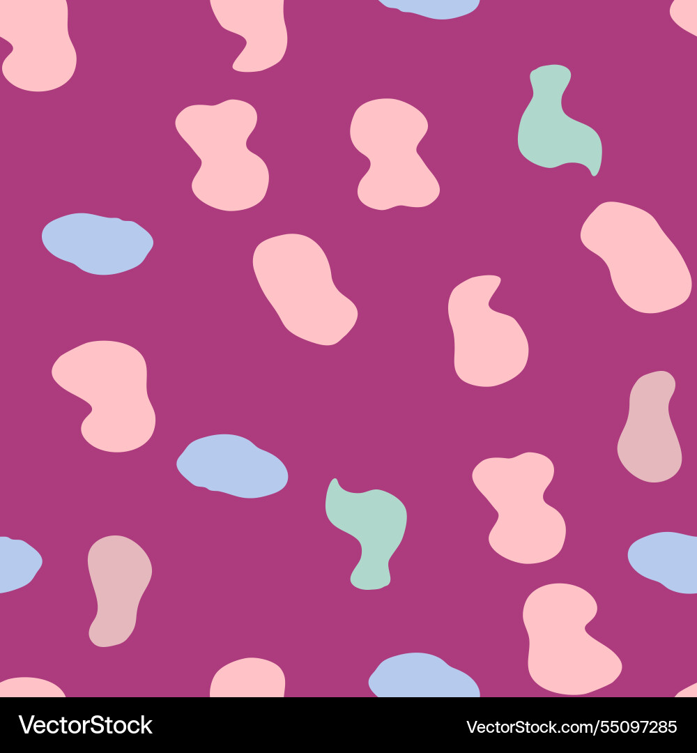 Groovy lava lamp seamless pattern psychedelic Groovy lava lamp seamless pattern psychedelic vector image