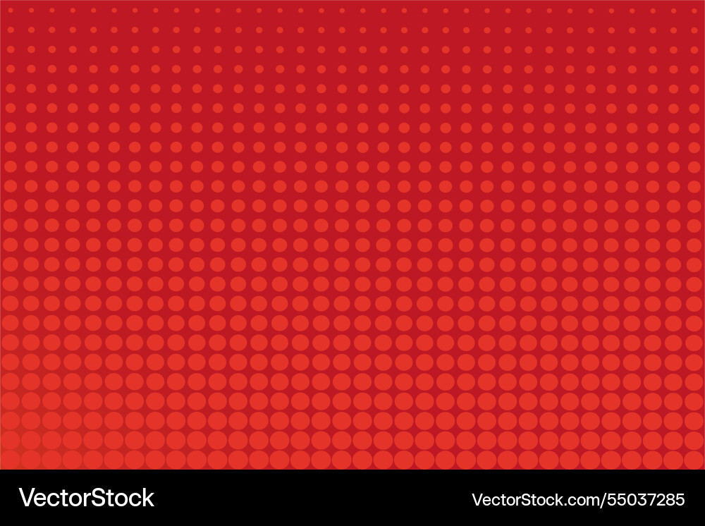 Red halftone texture background with dots Red halftone texture background with dots vector image