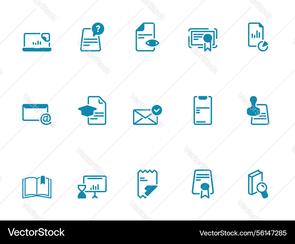 Simple icon on a theme files and documents Simple icon on a theme files and documents vector image