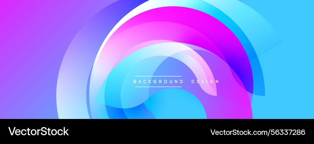 Abstract background features overlapping circular Abstract background features overlapping circular vector image