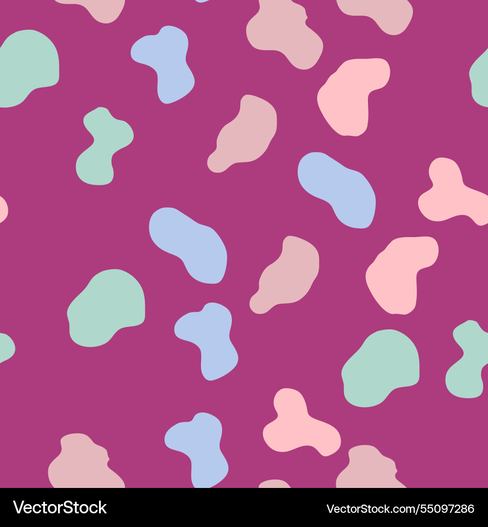 Groovy lava lamp seamless pattern psychedelic Groovy lava lamp seamless pattern psychedelic vector image