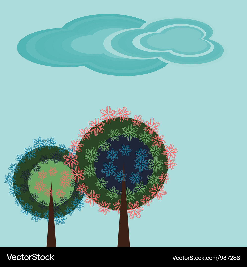 Abstraction1 Vector Image