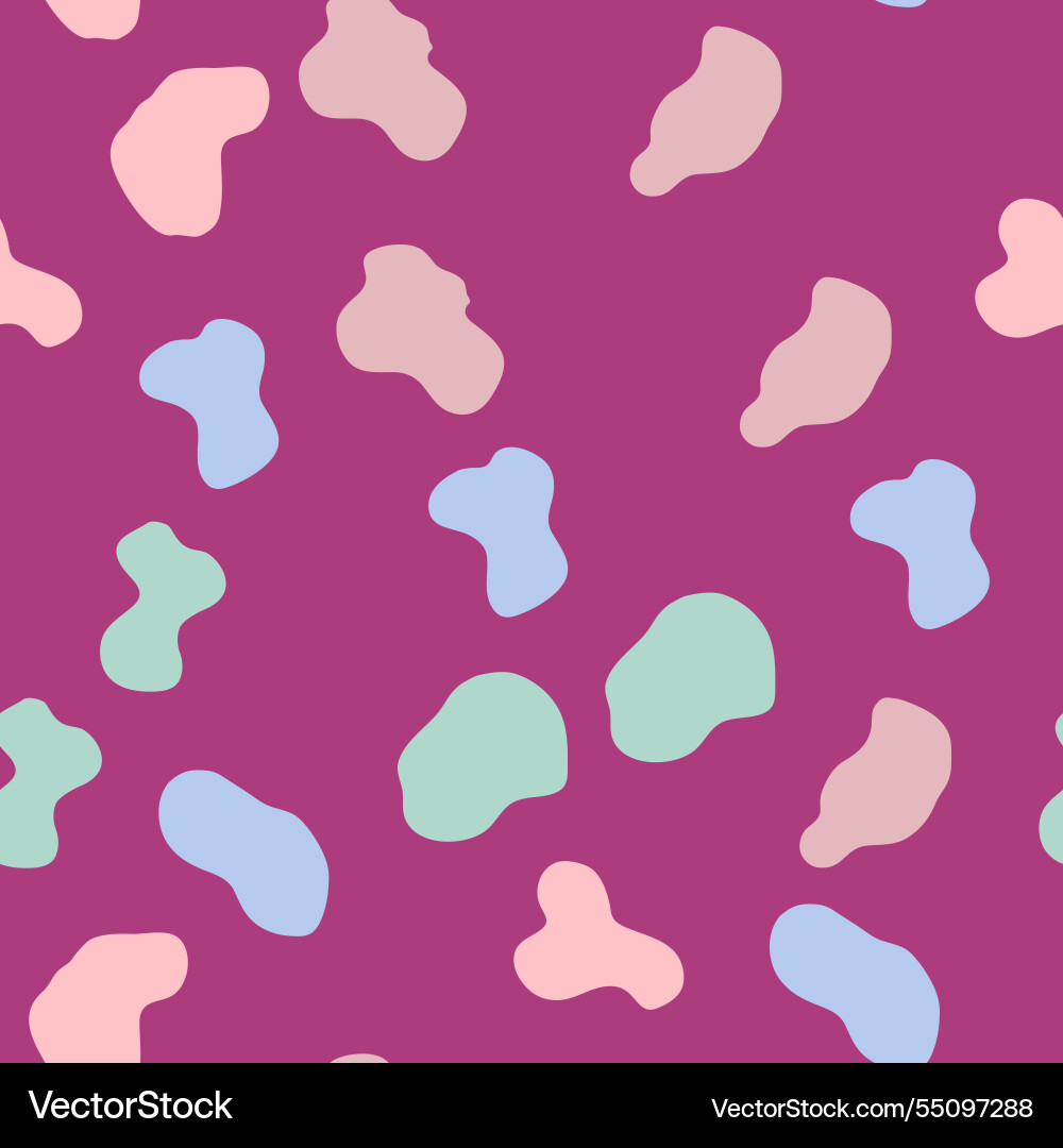 Groovy lava lamp seamless pattern psychedelic Groovy lava lamp seamless pattern psychedelic vector image