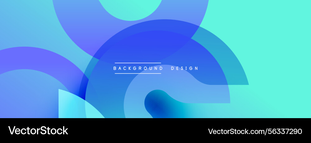 Abstract background features overlapping rounded Abstract background features overlapping rounded Vector Image