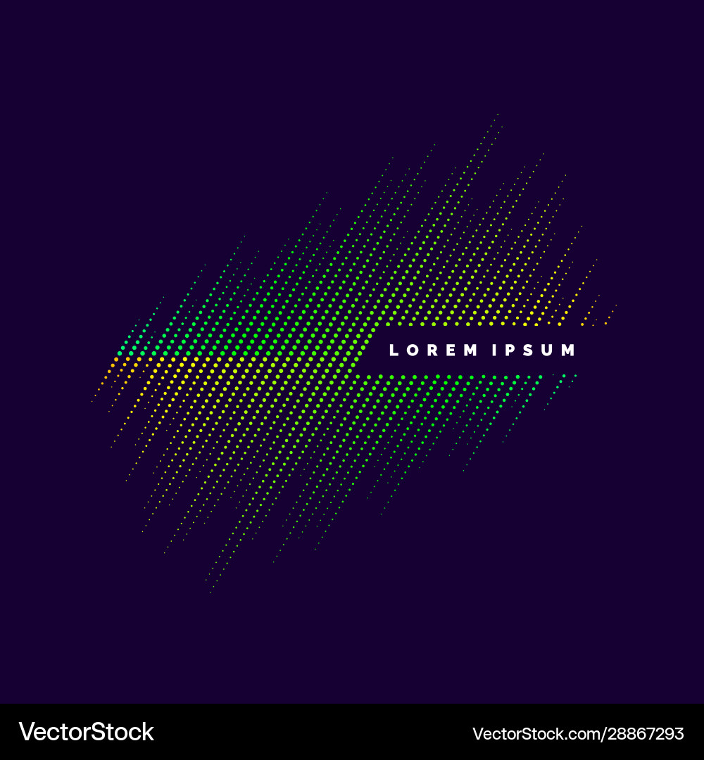 Abstract element with dynamic lines Abstract element with dynamic lines vector image