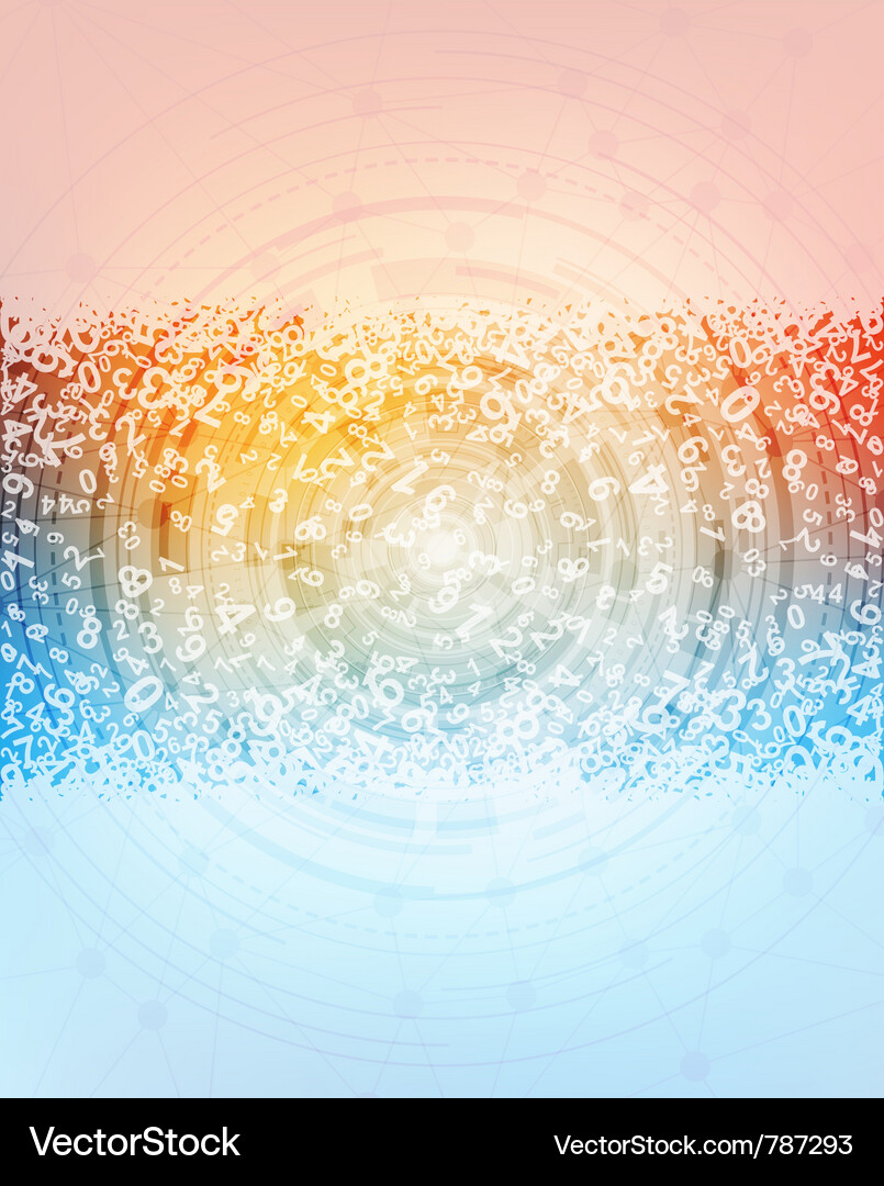 Dynamic Abstract Background Vector Image