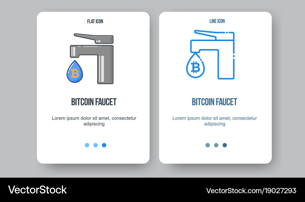 Flat line for web and app vector image