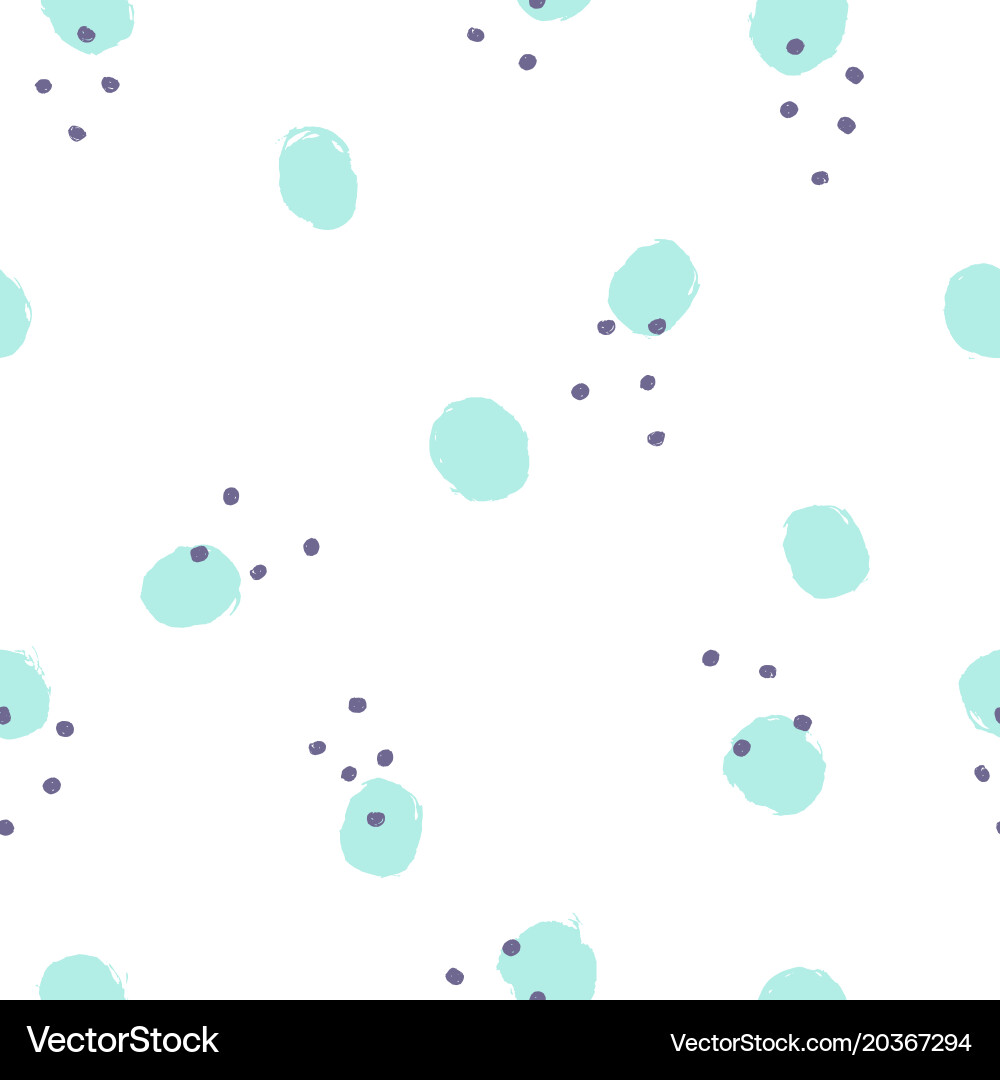 Abstract Paint Dots Pattern vector image
