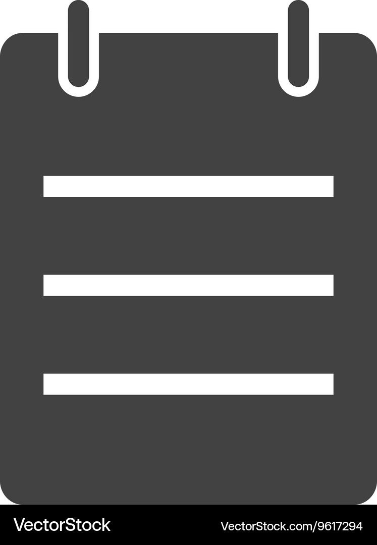 Notes Vector Image