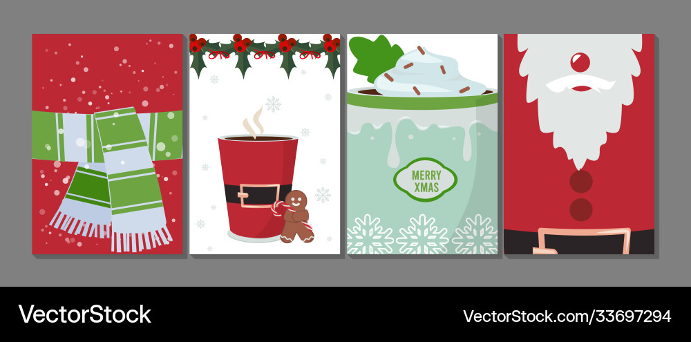 Weihnachtskarten Jahrflyer festlich Weihnachtskarten Jahrflyer festlich vektorbild