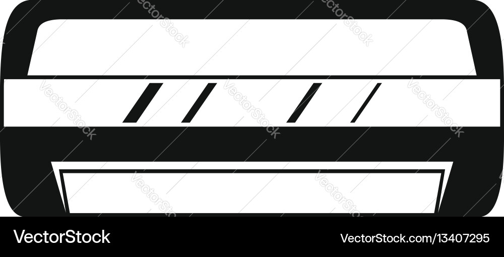 Conditioning split system icon simple style Conditioning split system icon simple style Vector Image