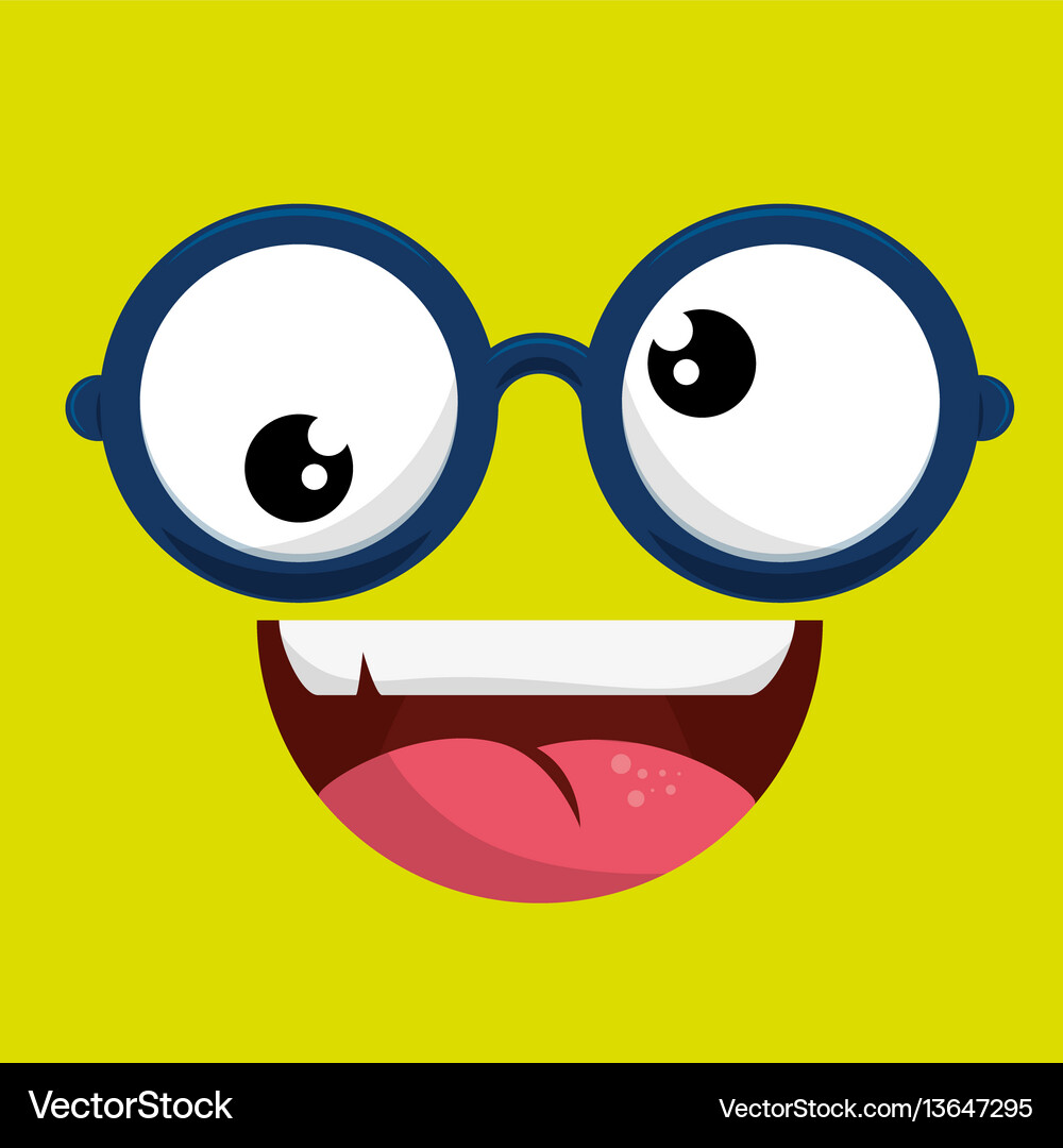 Idiot mask crazy icon – Royalty-Free Vector | VectorStock, image size:1000x1080