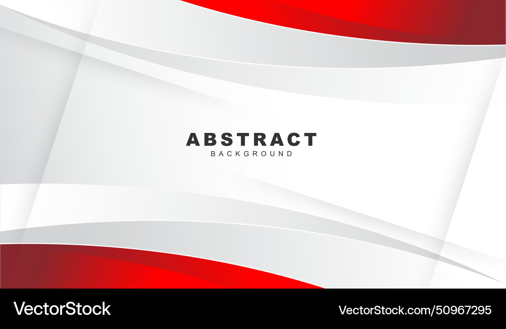 Red curve on a white background Red curve on a white background vector image