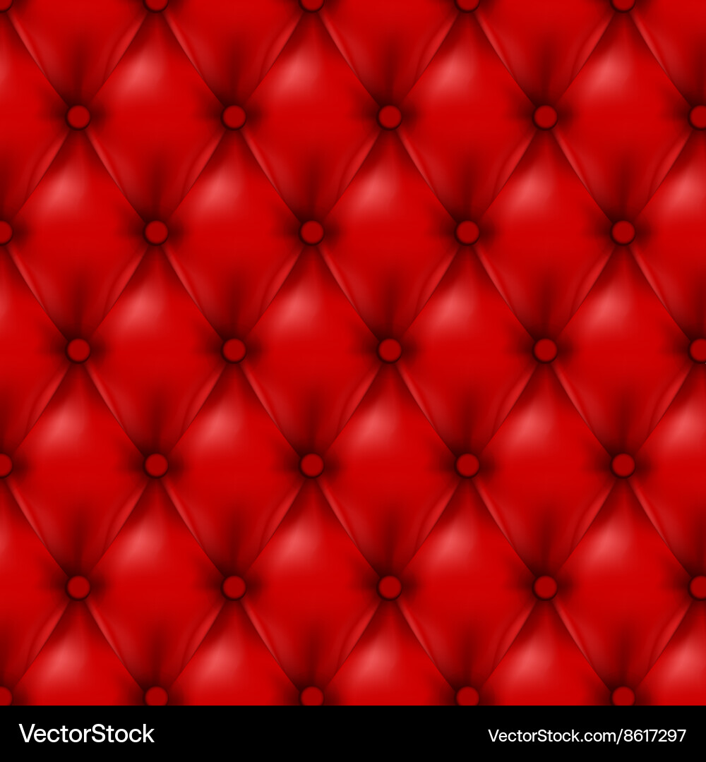 Leather background with buttons vector image