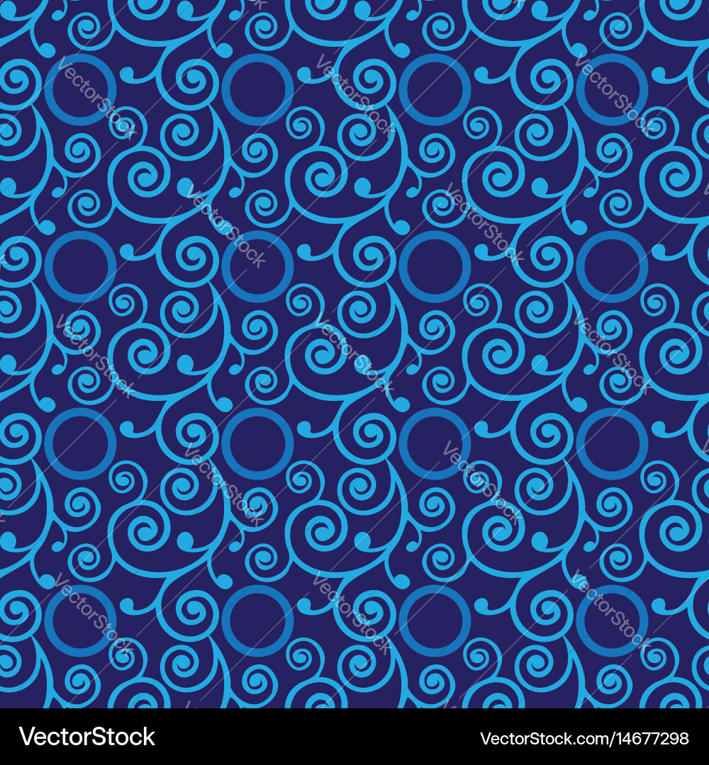 Abstract Swirl Pattern Vector Image