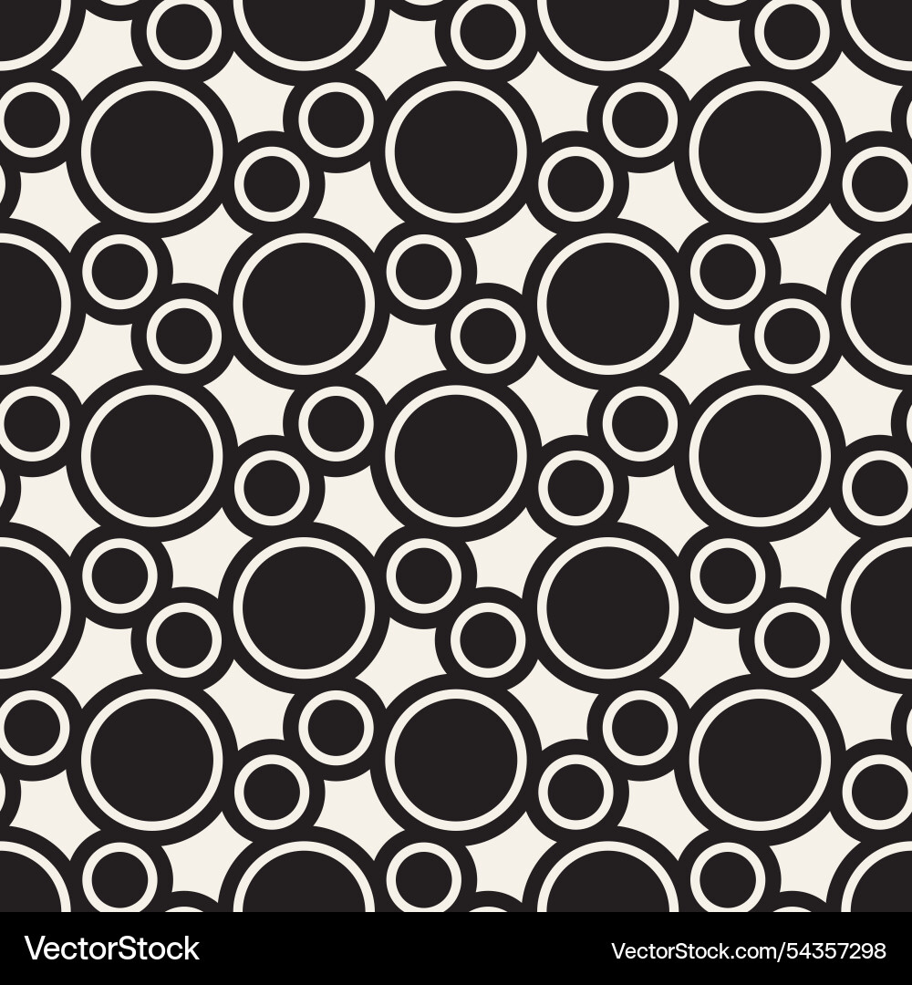 Seamless pattern repeating geometric elements Seamless pattern repeating geometric elements vector image