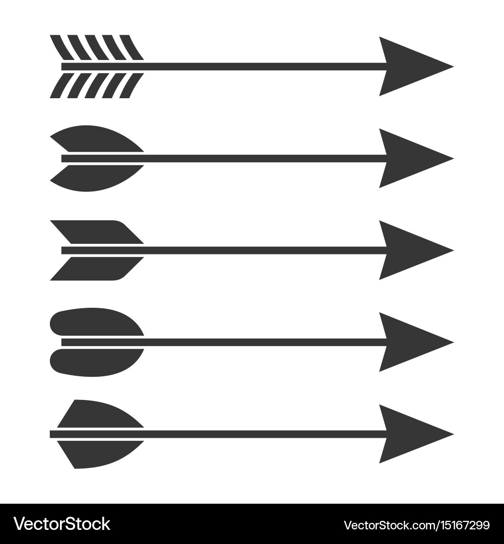  Bogen Und Pfeil Outline Vector Images (über 9,500) Illustration 