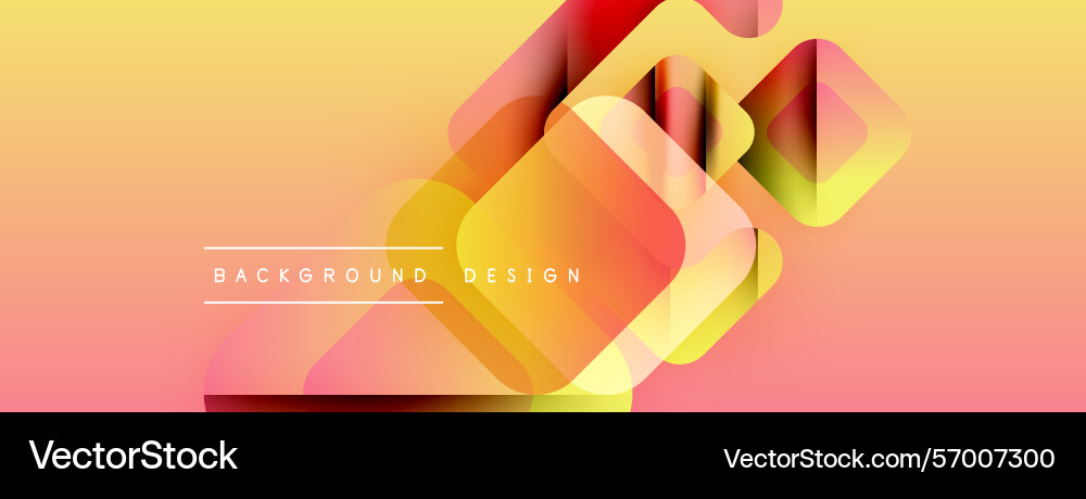 Abstract geometric shapes overlap creating Abstract geometric shapes overlap creating vector image