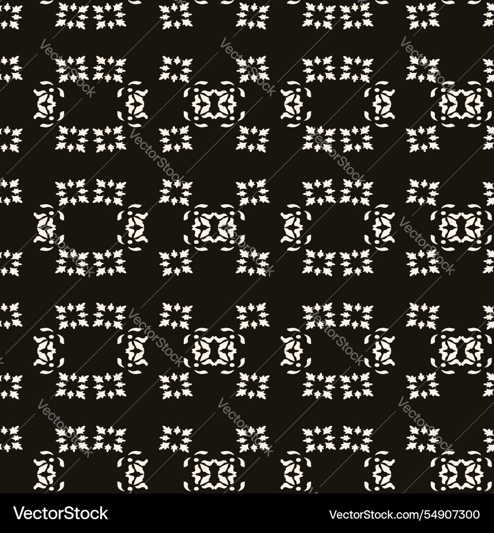 Minimal geometric seamless pattern Vector Image
