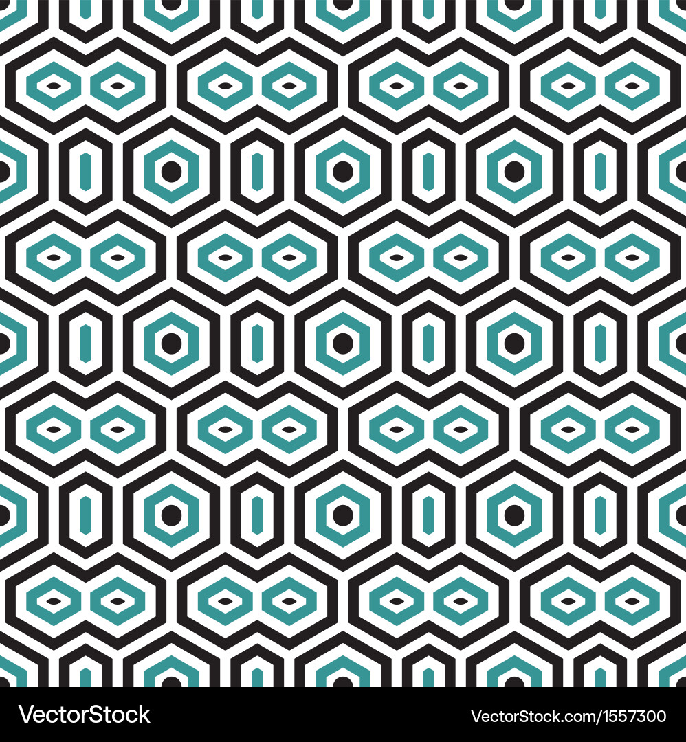 Retro pattern vector image