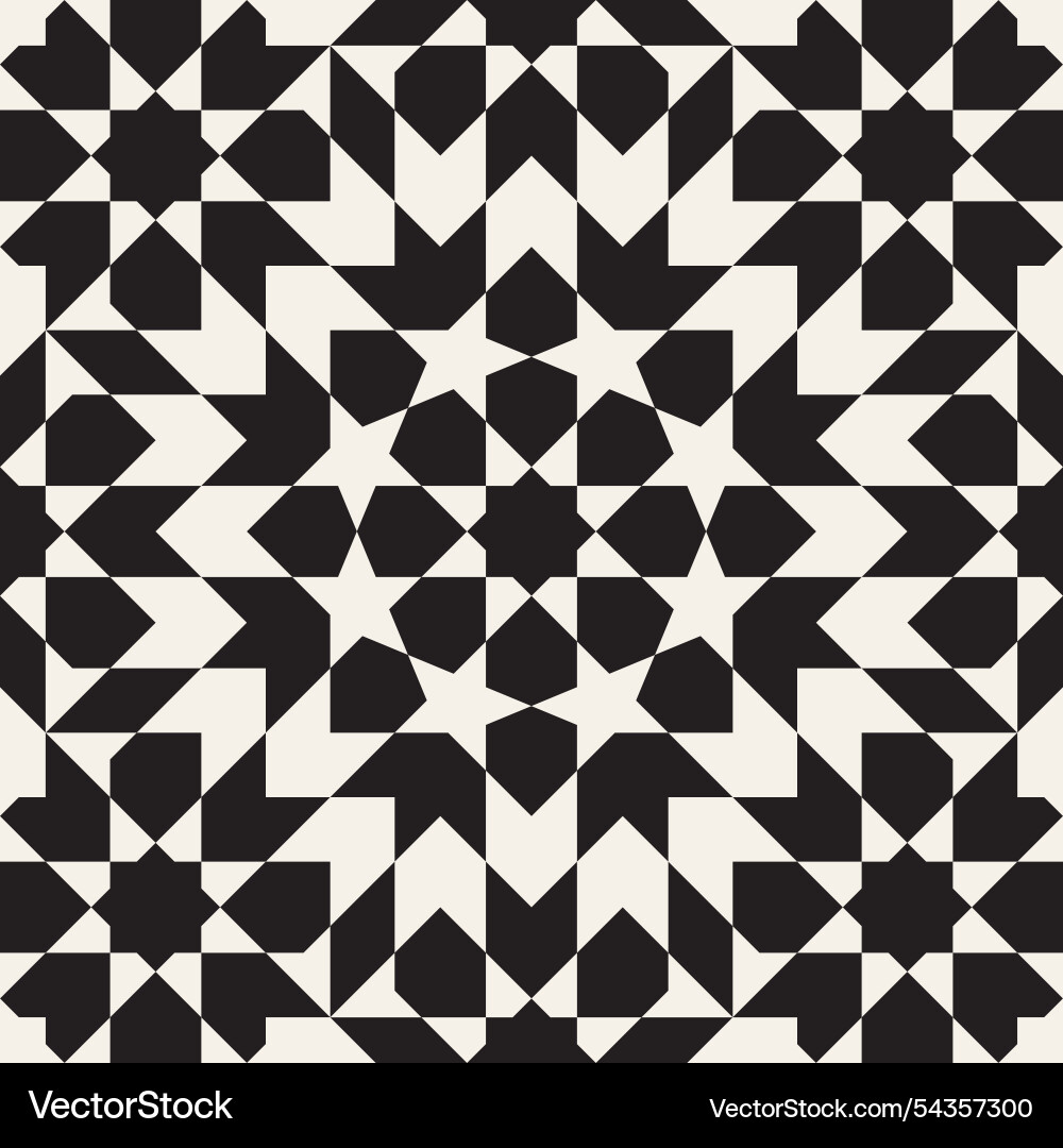 Seamless pattern repeating geometric elements Seamless pattern repeating geometric elements Vector Image