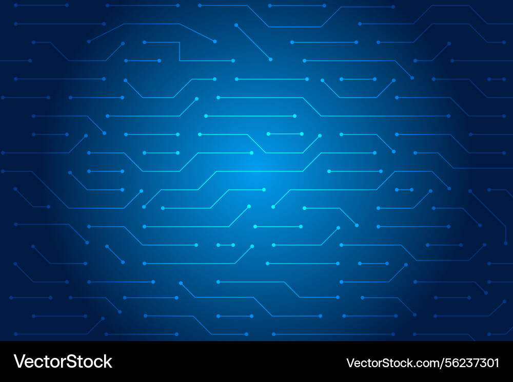 Abstract technology background with circuit lines Abstract technology background with circuit lines vector image