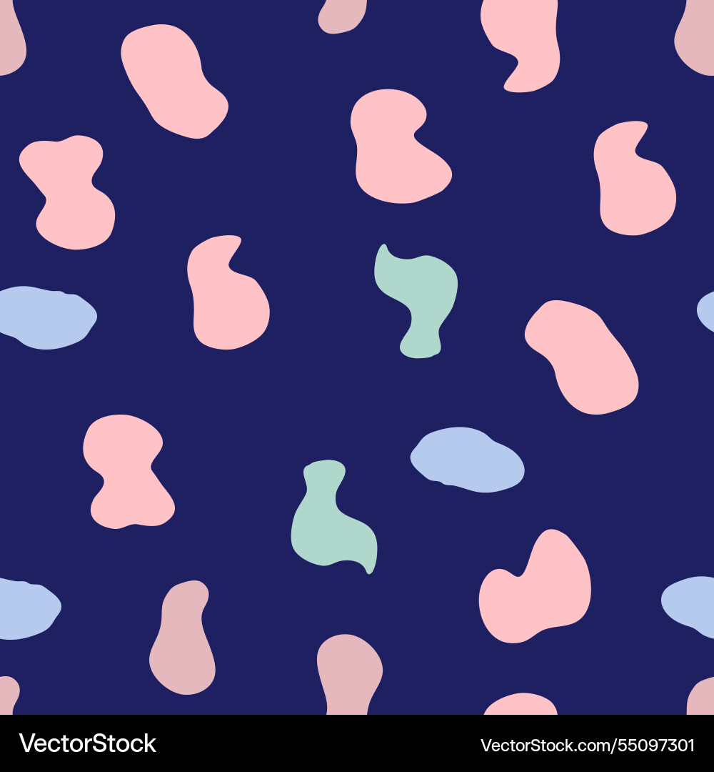 Groovy lava lamp seamless pattern psychedelic Groovy lava lamp seamless pattern psychedelic vector image