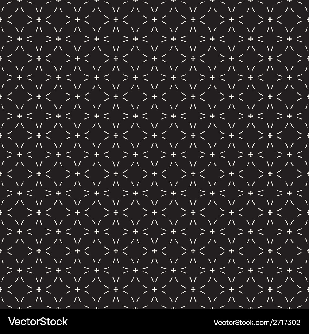 Seamless pattern modern stylish texture repeating Vector Image