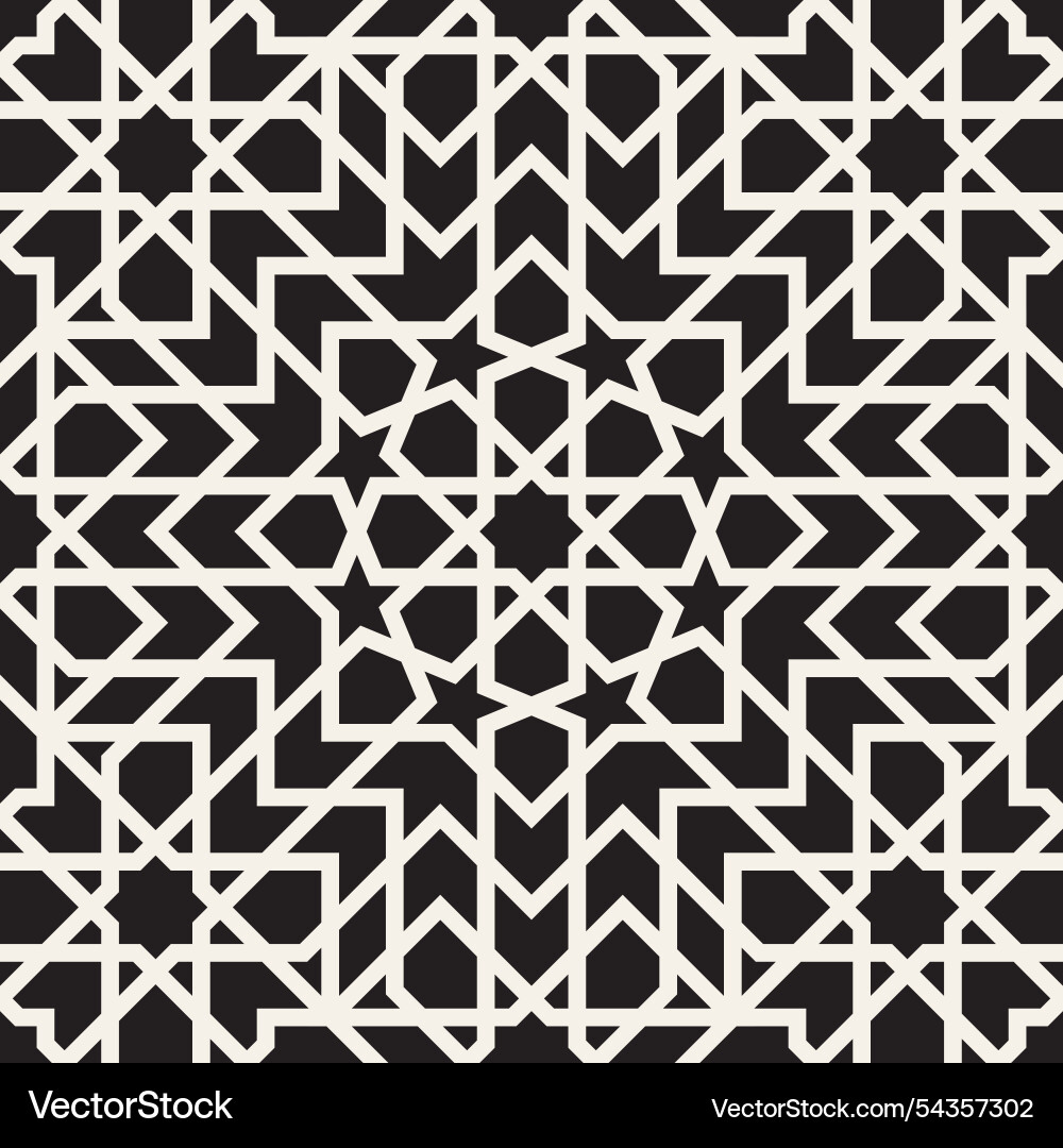 Seamless pattern repeating geometric elements Seamless pattern repeating geometric elements vector image