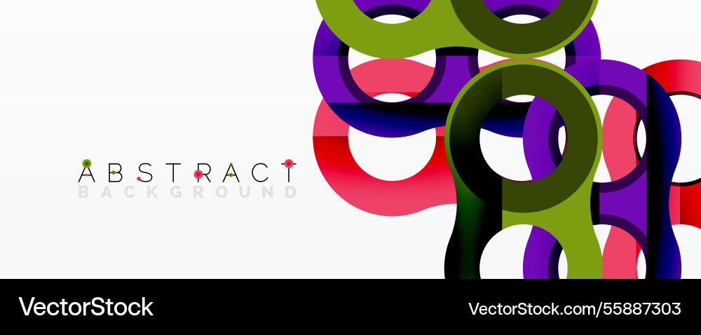 Abstract circle element composition Abstract circle element composition Vector Image