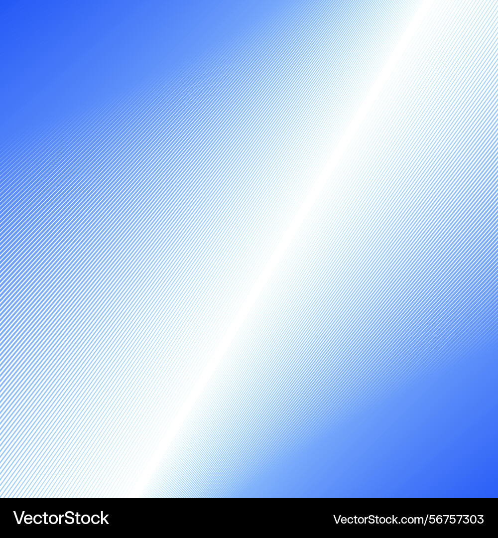Blue stripes line pattern with gradient Vector Image