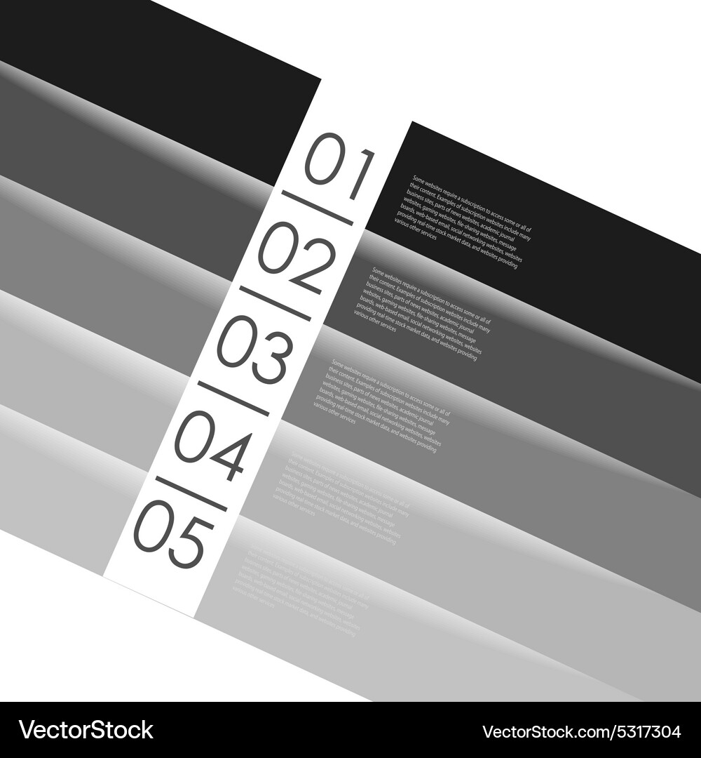 Abstract number Vector Image