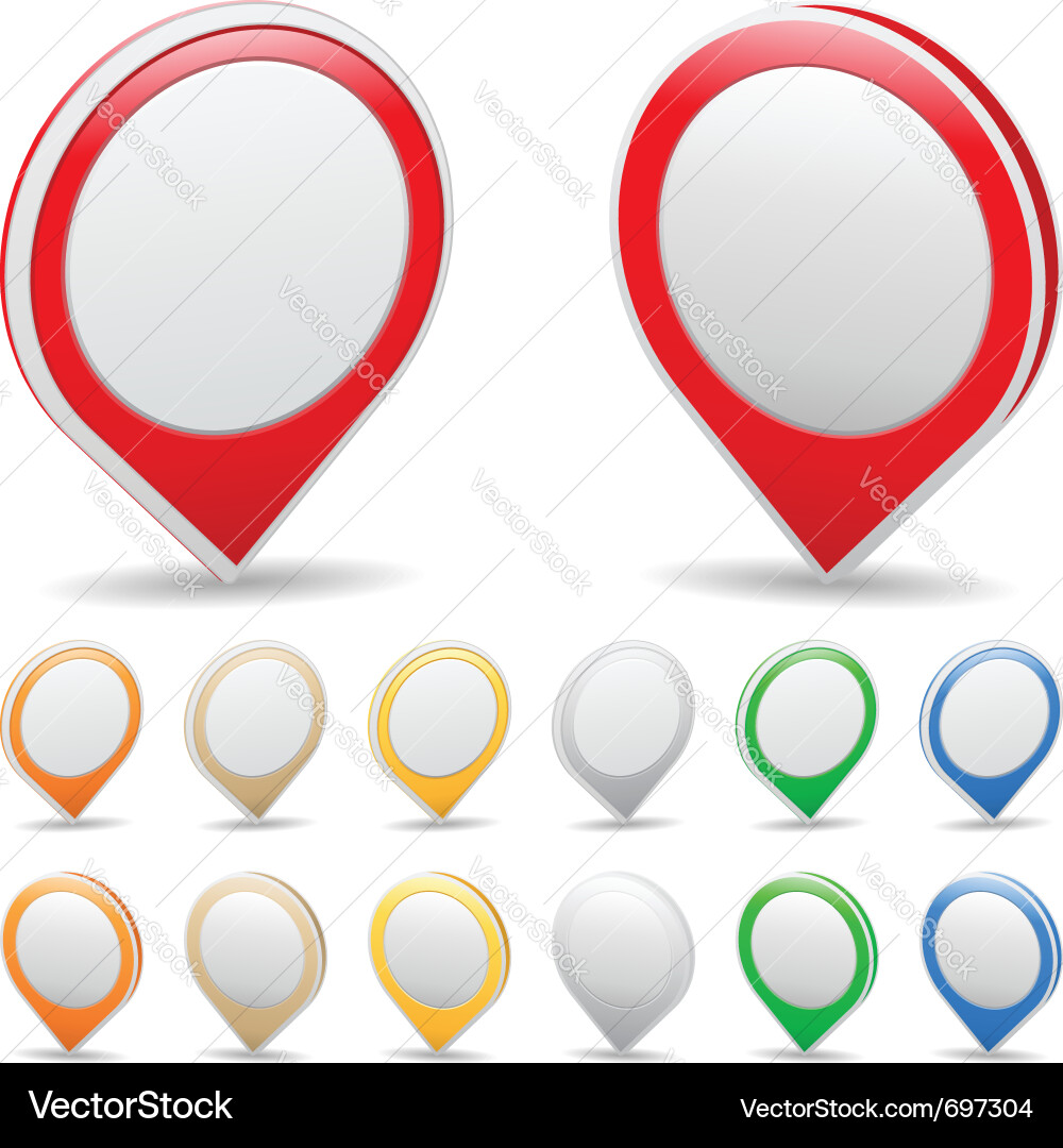 Pointers vector image