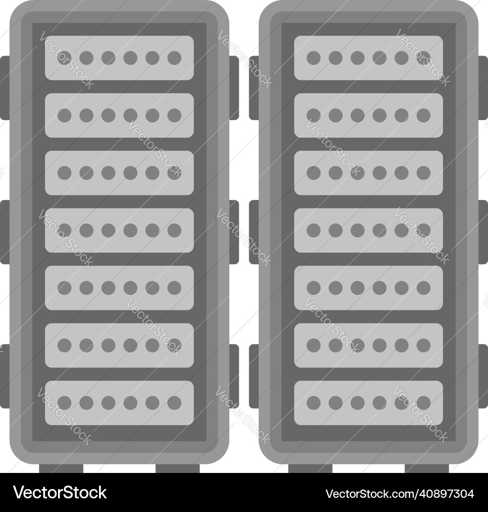 Testing software icon flat isolated Vector Image