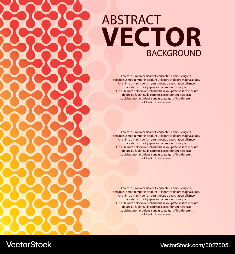 Abstract background with gradient vector image
