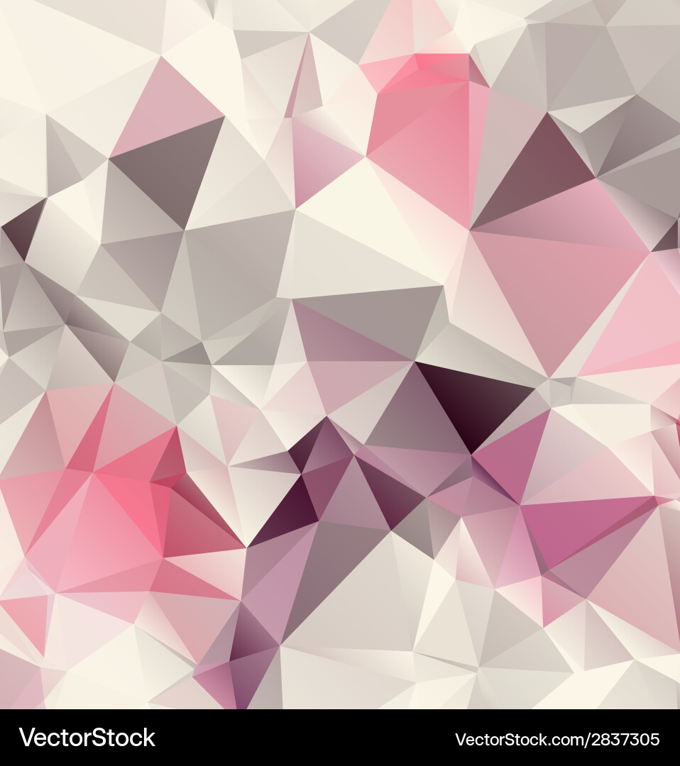 Geometric Triangle Pattern vector image