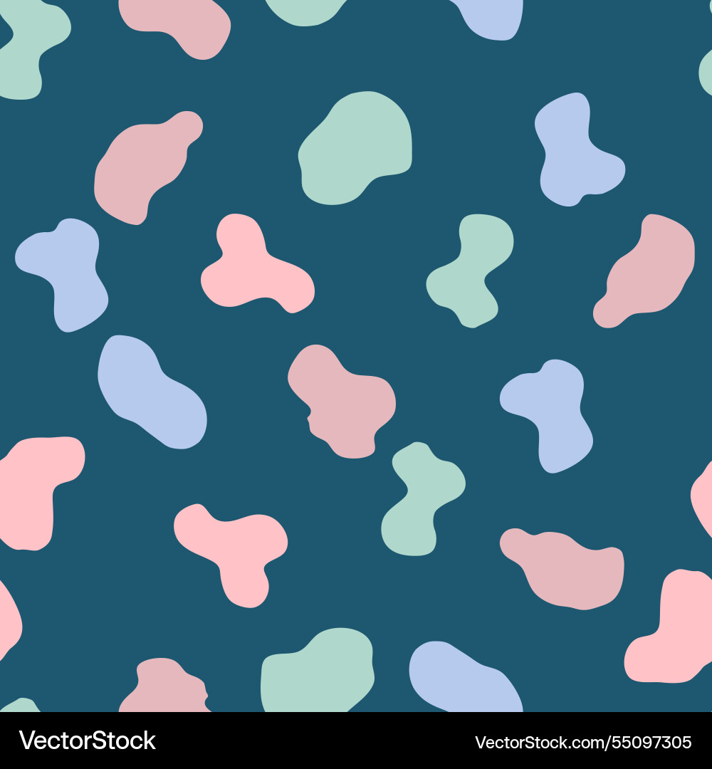 Groovy lava lamp seamless pattern psychedelic Groovy lava lamp seamless pattern psychedelic vector image