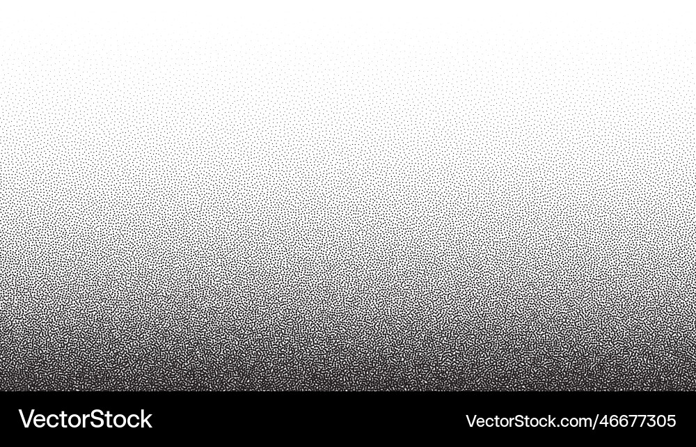 Noise grain background pointillism dots gradient vector image
