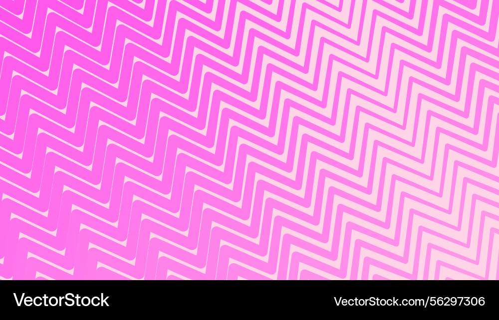 Zigzag Fuchia Abstract Pattern Vector Image