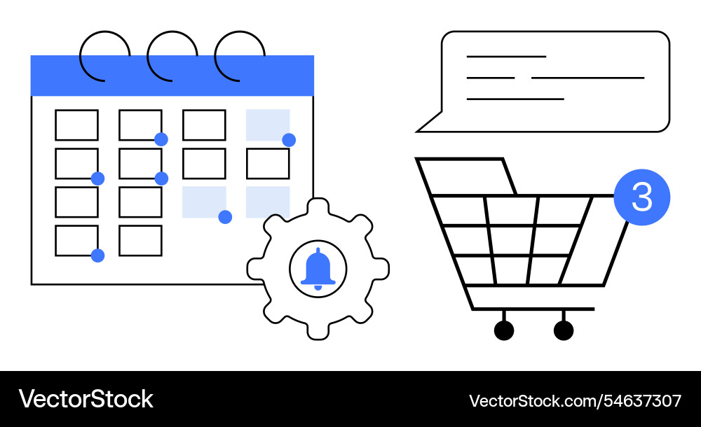 E-commerce notification system integrating E-commerce notification system integrating vector image