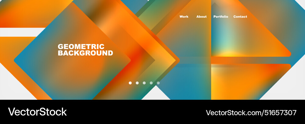 Triangle minimal web site page background design Triangle minimal web site page background design vector image