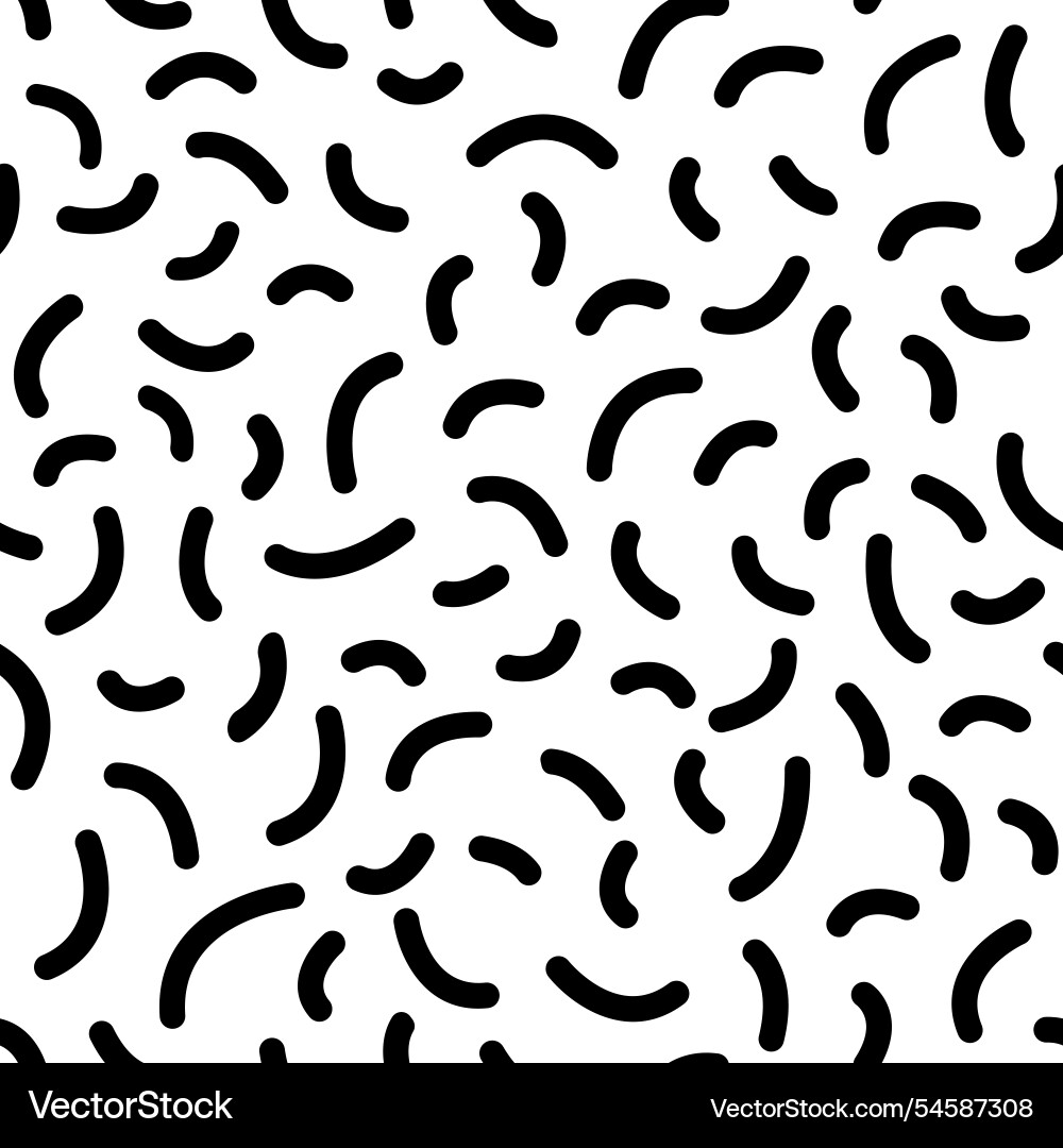 Seamless confetti pattern creating a dynamic Seamless confetti pattern creating a dynamic Vector Image
