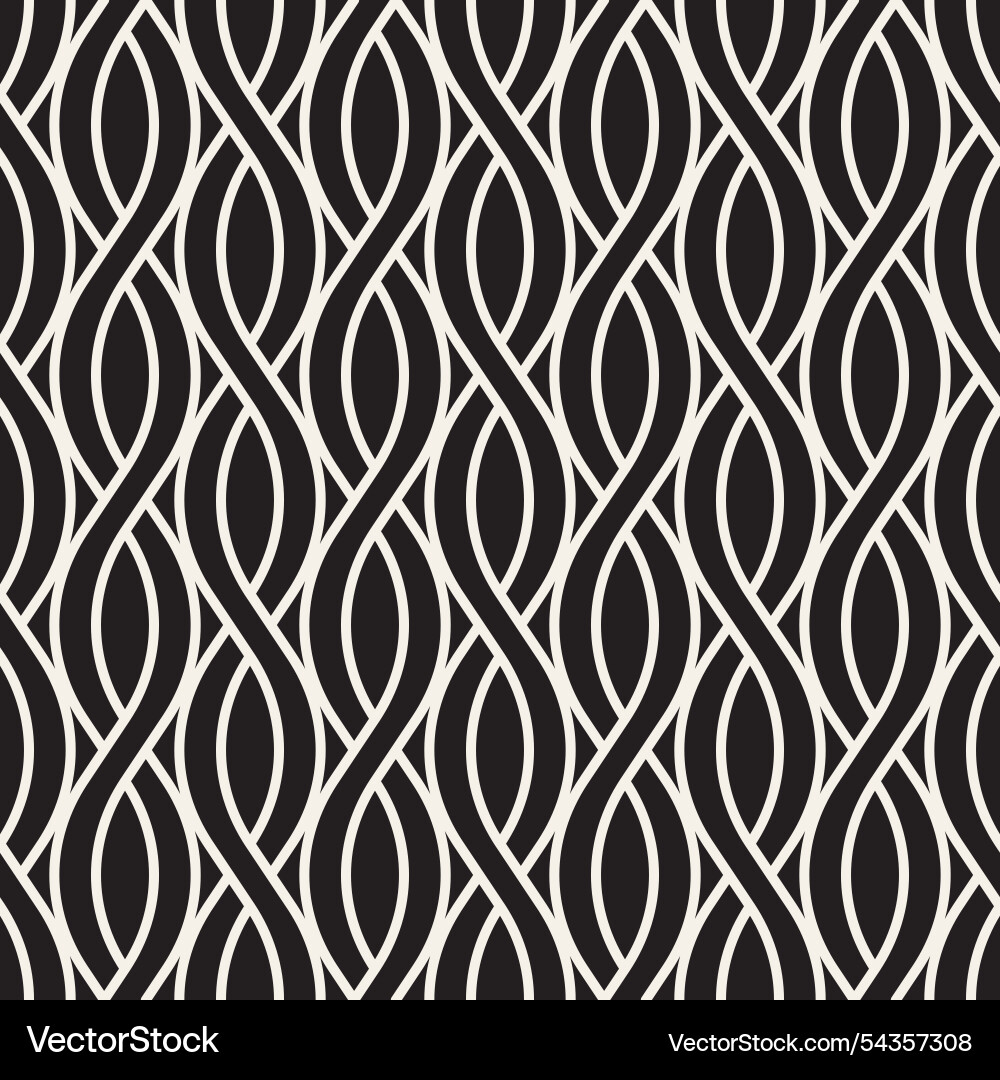 Seamless pattern repeating geometric elements Vector Image