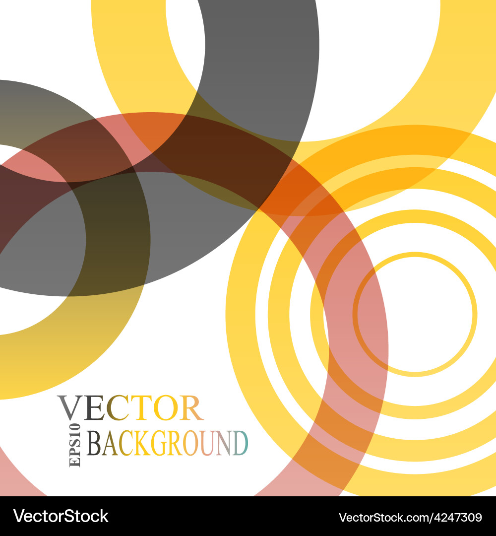 Abstract shapes background colorful Vector Image