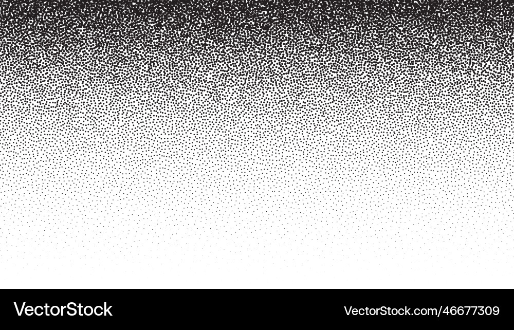Noise grain background pointillism dots gradient Noise grain background pointillism dots gradient vector image