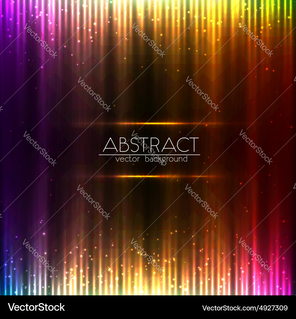 Shining Equalizer Abstract Background vector image